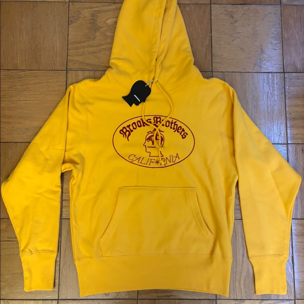 BRAIN DEAD x Brooks Brothers Logo Hoodie (Mens)